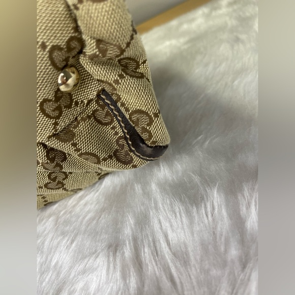 Gucci GG Canvas D Ring Shoulder Bag - Picture 14 of 16